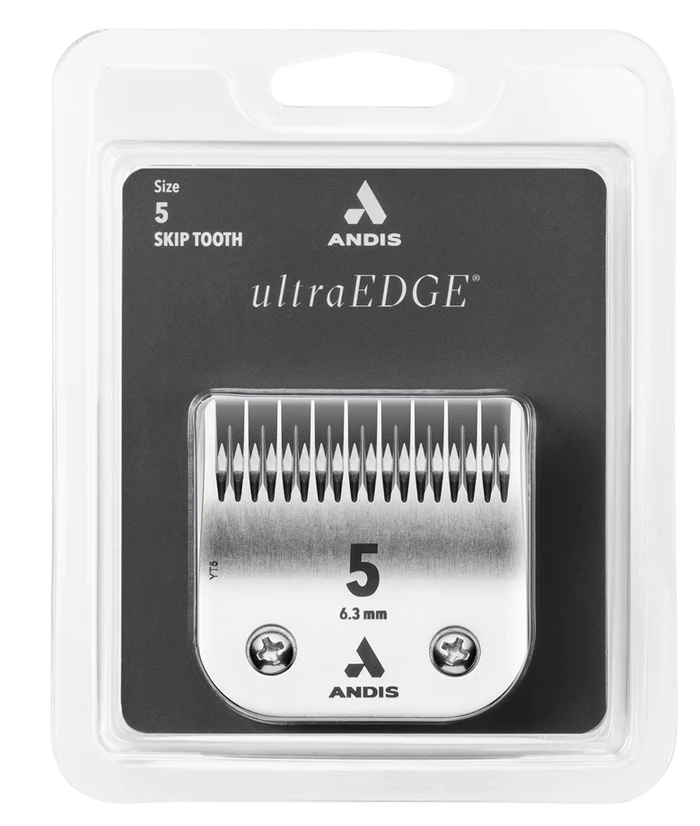 Andis Ultra Edge Detachable Blade - Size 5 Skip Tooth