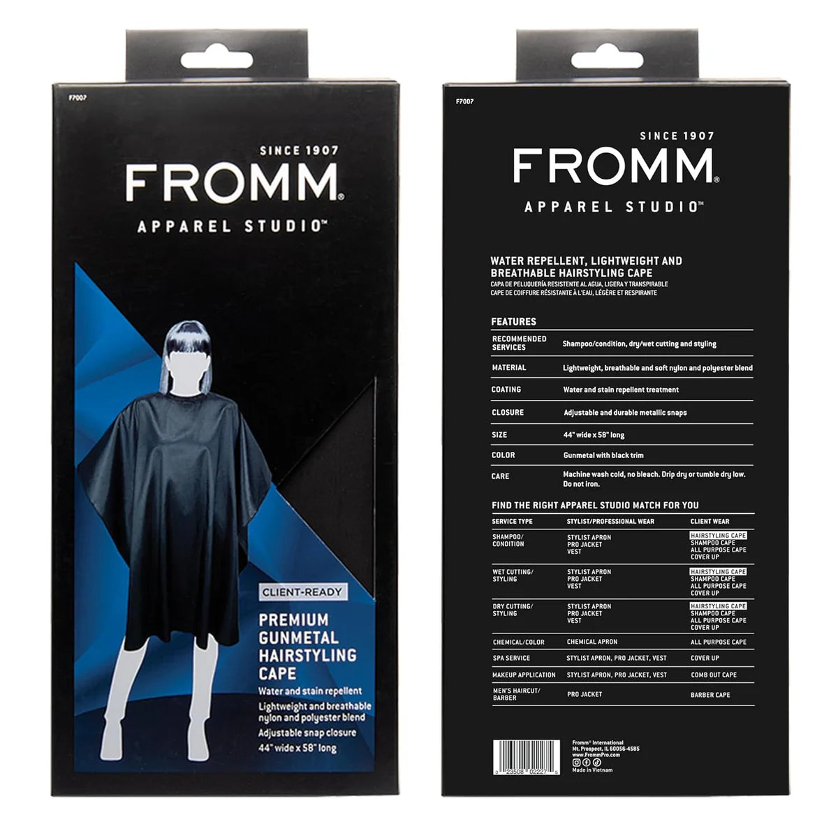 FROMM Hair Styling Cape