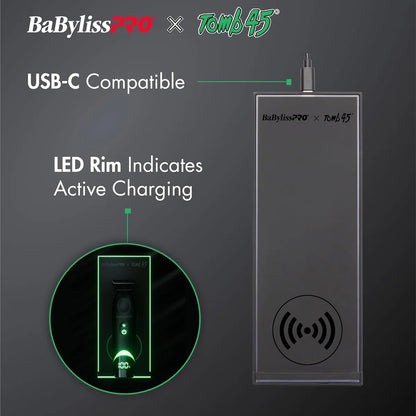 BaBylissPRO x Tomb45 Wireless Charging Pad