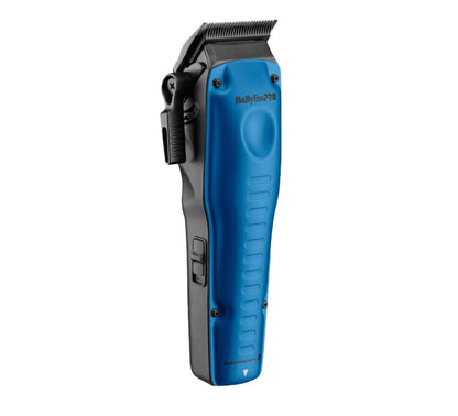 BaBylissPRO FXONE Lo-Pro FX High Performance Low Profile Limited Edition Black & Blue Clipper w/ Interchangeable Lithium Battery Pack