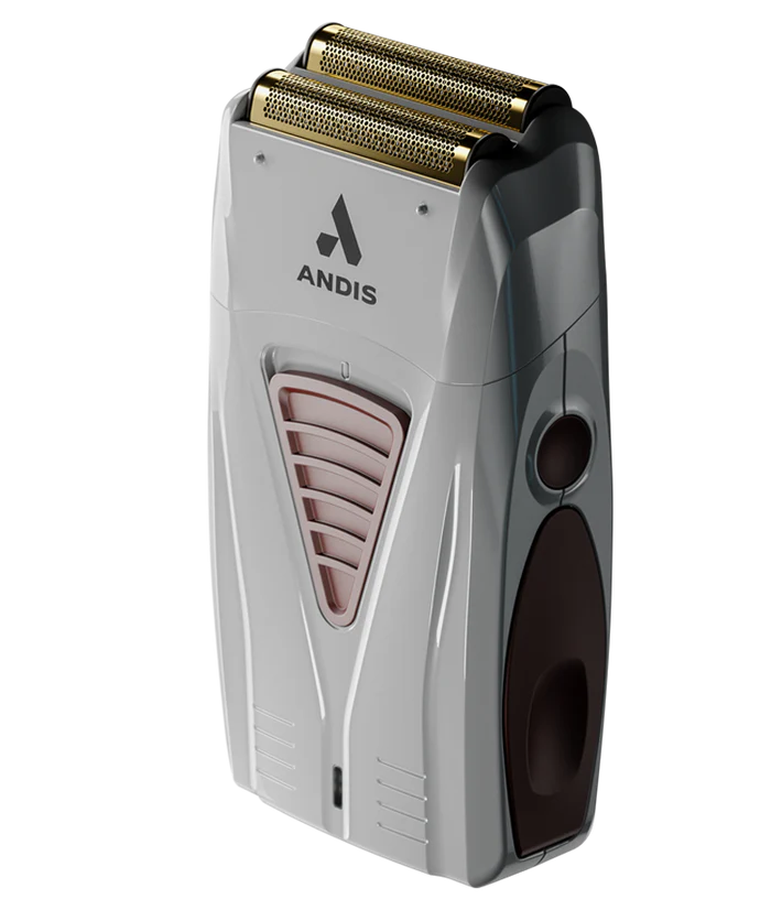 Andis ProFoil Lithium Titanium Foil Shaver - Silver & Red