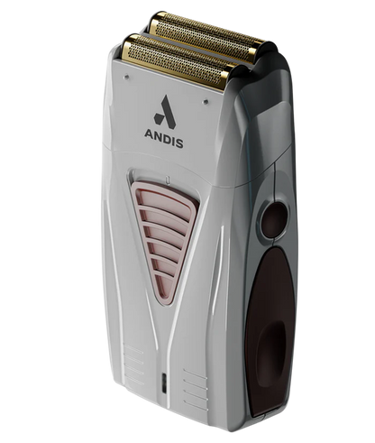 Andis ProFoil Lithium Titanium Foil Shaver - Silver & Red