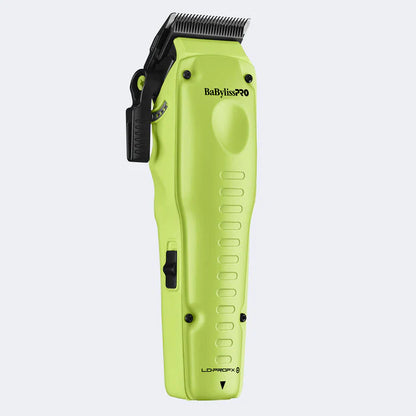 BaBylissPRO FXONE Low-Profile Neon Yellow Interchangeable Battery Clipper- TOOL ONLY
