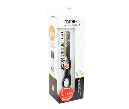 Feather Styling Razor Kit w/ 10 Standard Blades