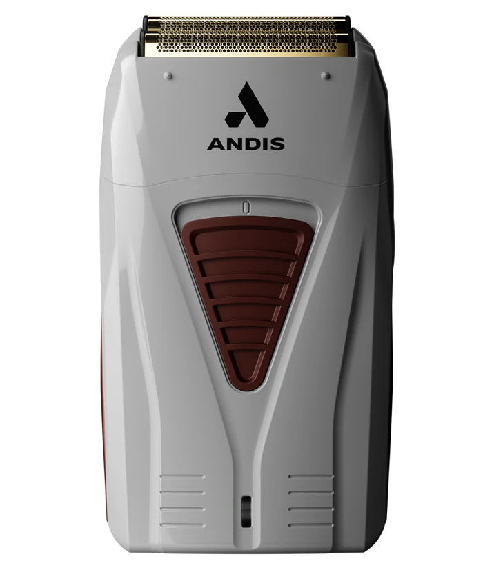 Andis ProFoil Lithium Titanium Foil Shaver - Silver & Red