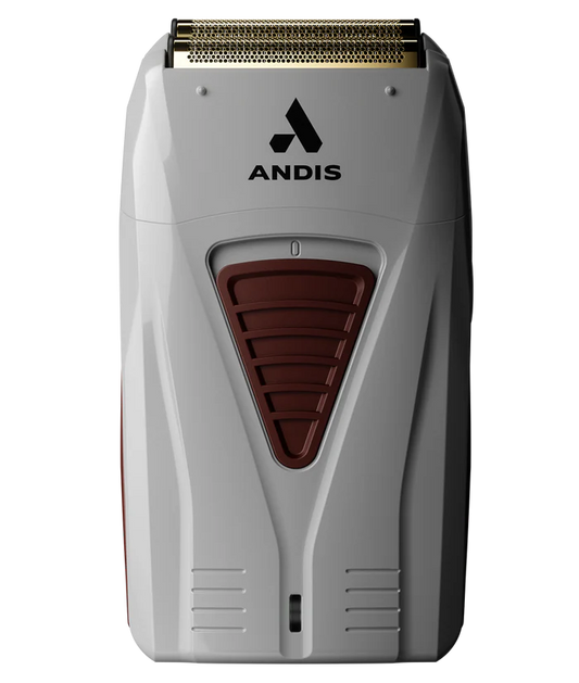 Andis ProFoil Lithium Titanium Foil Shaver - Silver & Red