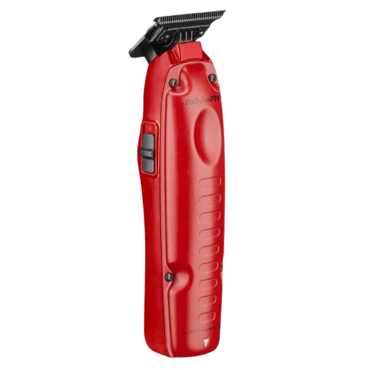 BaBylissPRO FXONE Lo-ProFX Matte Red High Performance Low Profile Trimmer w/Interchangeable Lithium Battery Pack