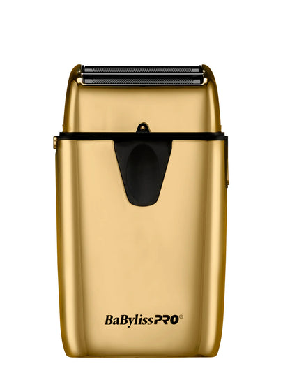 BaByliss PRO UV-Disinfecting Double Foil Shaver - Gold