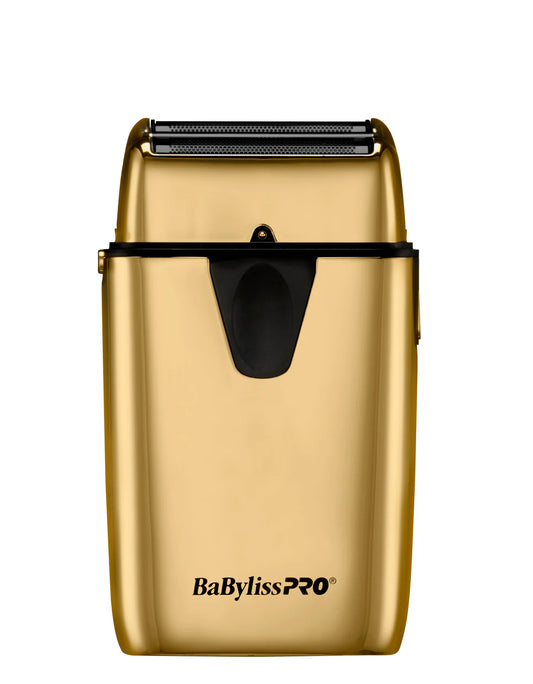 BaByliss PRO UV-Disinfecting Double Foil Shaver - Gold