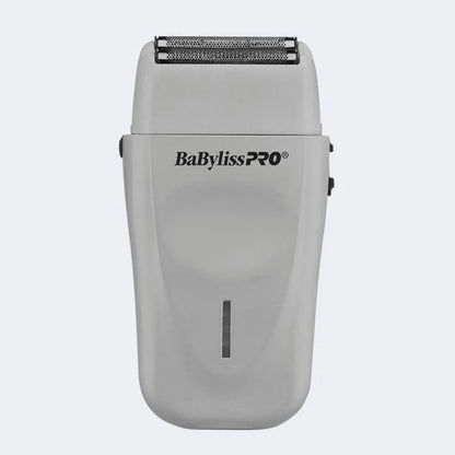BaBylissPRO Limited Edition LithiumFX+ Lithium Ergonomic Cord/Cordless Double Foil Shaver - Grey