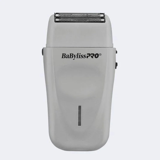 BaBylissPRO Limited Edition LithiumFX+ Lithium Ergonomic Cord/Cordless Double Foil Shaver - Grey