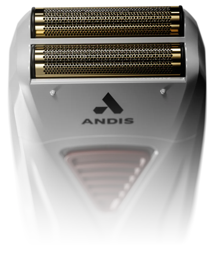 Andis ProFoil Lithium Titanium Foil Shaver - Silver & Red