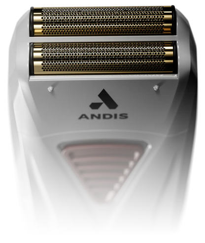 Andis ProFoil Lithium Titanium Foil Shaver - Silver & Red