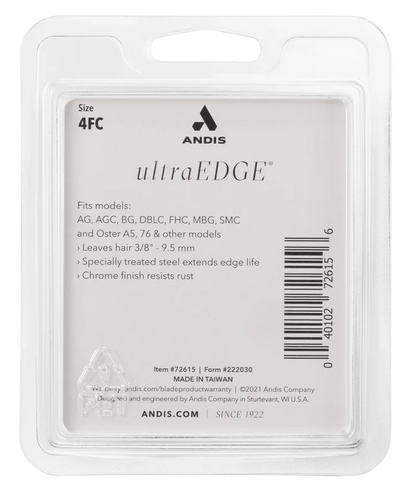 Andis Ultra Edge Detachable Blade - Size 4 Skip Tooth
