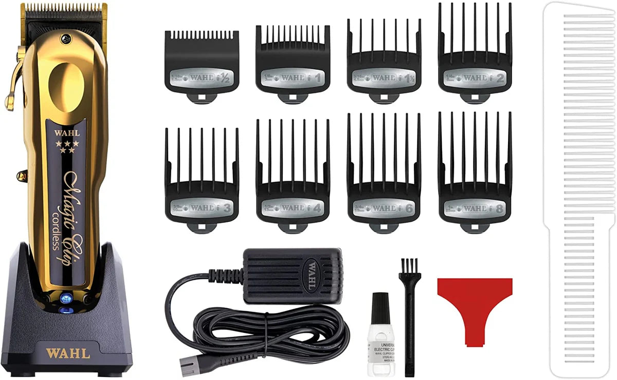 Wahl Professional 5 Star Magic Clip Cordless Clipper - Gold