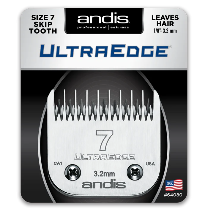 Andis Ultra Edge Detachable Skip Tooth Blade - Size 7