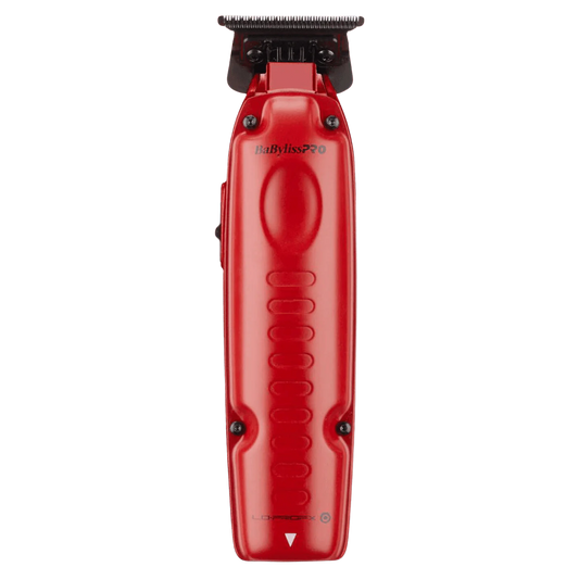 BaBylissPRO FXONE Lo-ProFX Matte Red High Performance Low Profile Trimmer w/Interchangeable Lithium Battery Pack