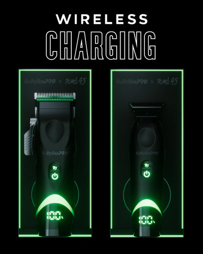 BaBylissPRO x Tomb45 Wireless Charging Clipper