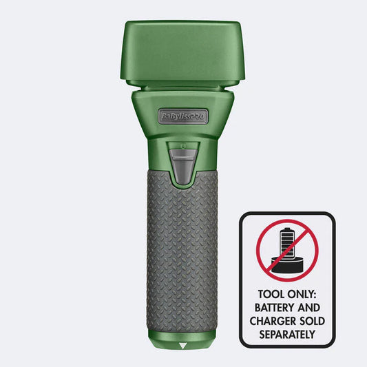 BaBylissPRO FXONE Limited Edition Matte Green All-Metal Foil Shaver - Tool Only