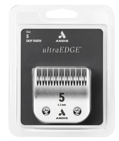 Andis Ultra Edge Detachable Blade - Size 5 Skip Tooth