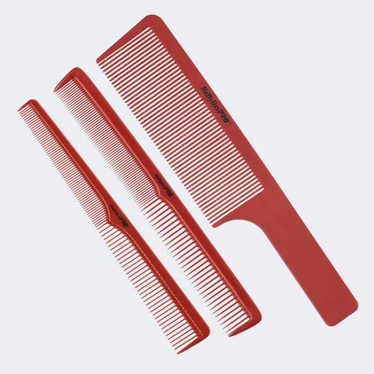 BaBylissPRO Barberology 3pc Comb Set