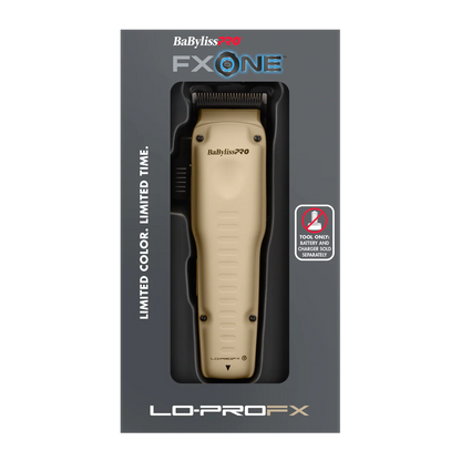 BaBylissPRO FXONE Low-Profile Sand Interchangeable Battery Clipper - TOOL ONLY