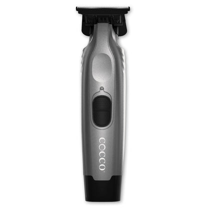 Cocco Veloce Pro Cordless Trimmer w/ Digital Gap Ambassador DLC Blade + Black Charging Stand
