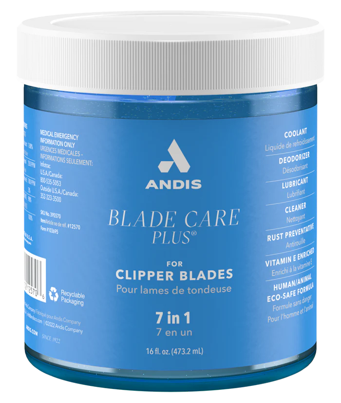 Andis Blade Care Plus Dip Jar for Clipper Blades (488ml/16.5oz)