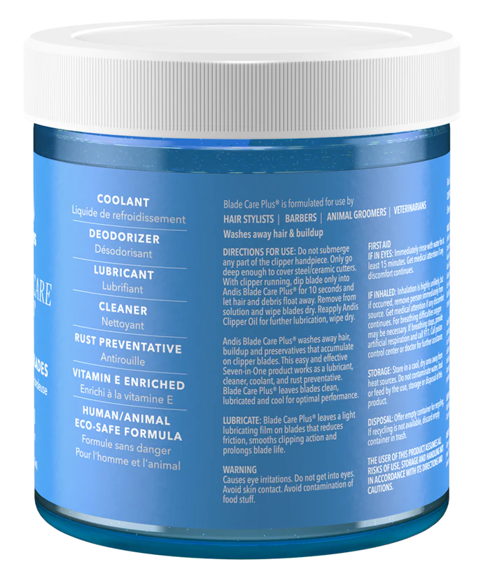 Andis Blade Care Plus Dip Jar for Clipper Blades (488ml/16.5oz)