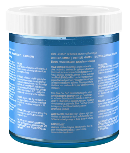 Andis Blade Care Plus Dip Jar for Clipper Blades (488ml/16.5oz)