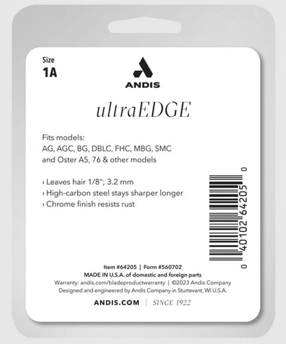 Andis Ultra Edge Detachable Blade - Size 1A