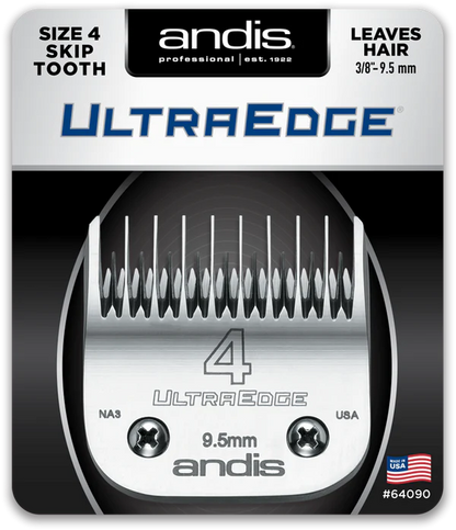 Andis Ultra Edge Detachable Skip Tooth Replacement Blade - Size 4