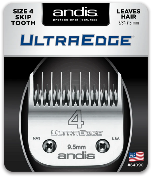 Andis Ultra Edge Detachable Skip Tooth Replacement Blade - Size 4