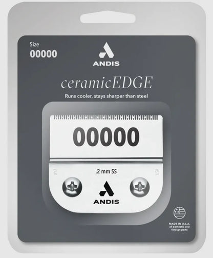 Andis Ceramic Edge Close Cutting Detachable Blade - Size 00000